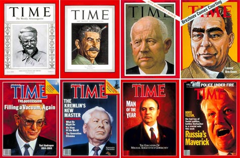 La Historia de Rusia y la URSS en las portadas de TIME