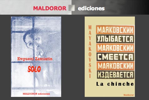 Nuevas obras de autores rusos en Maldoror Ediciones